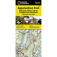 Appalachian Trail Map, Delaware Water Gap to Schaghticoke Mountain [NJ