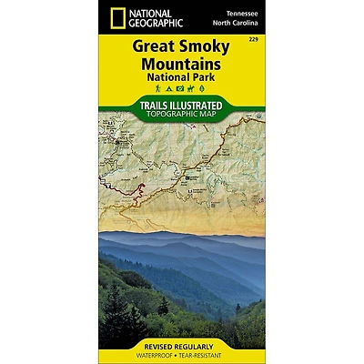Trails Illustrated Map: Great Smoky Mountains National Park