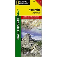 Trails Illustrated Map: Yosemite National Park