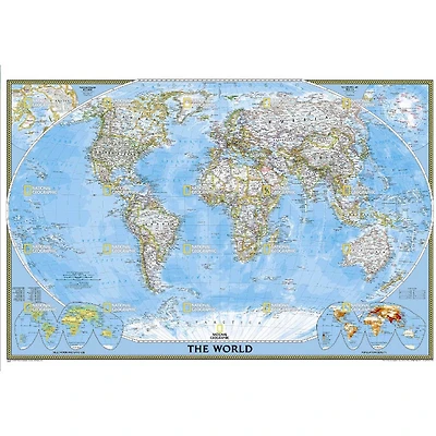 Pacific Crest Trail Wall Map (Boxed) Map