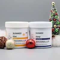 Broad Spectrum Sleep + Rise Gummies Bundle