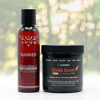 Libido Gummies THC + Massage Oil Bundle