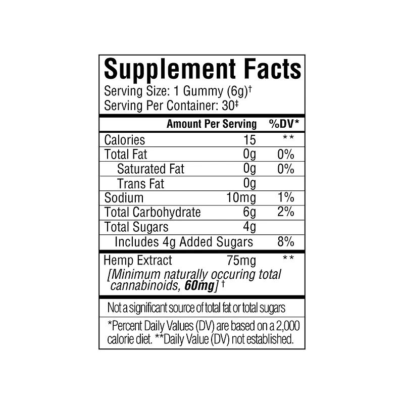 Full Spectrum Sleep CBN Gummies