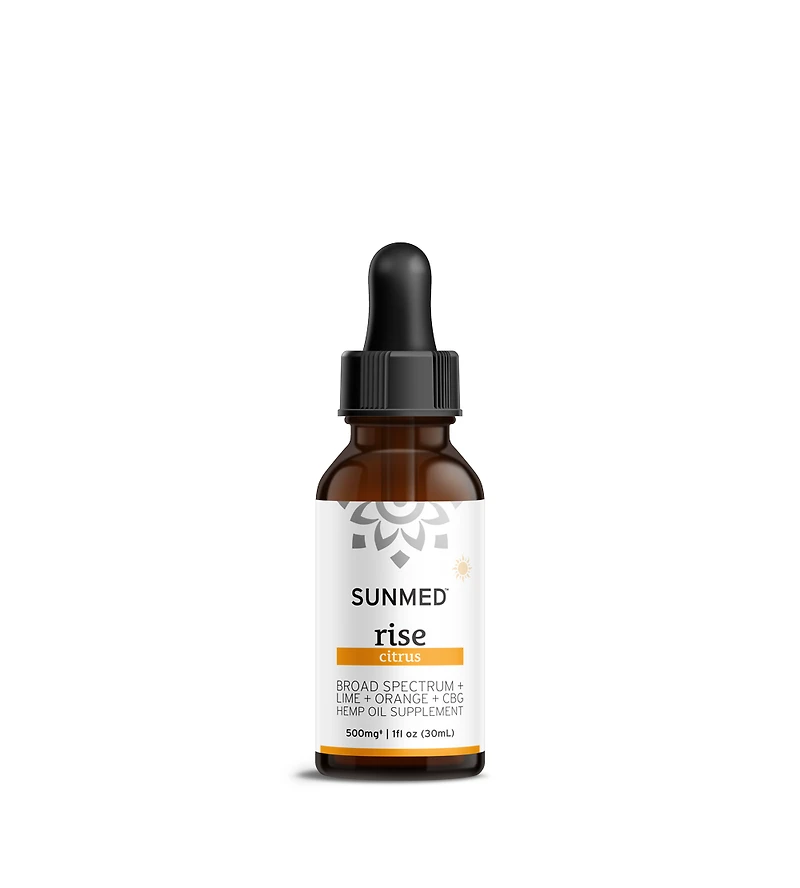 Broad Spectrum Rise CBG Citrus Tincture