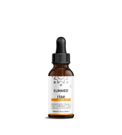 Broad Spectrum Rise CBG Citrus Tincture