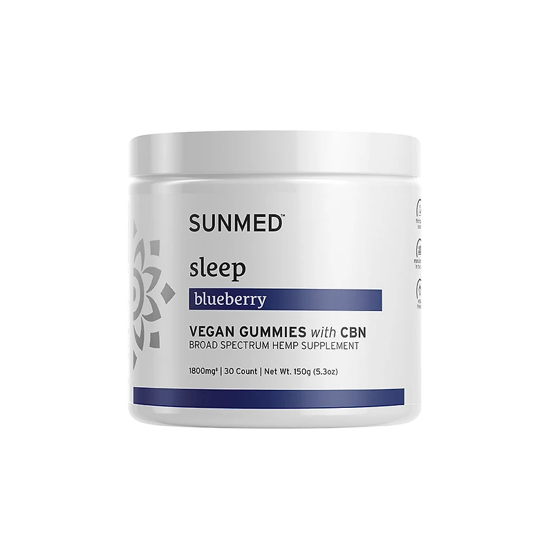 Broad Spectrum Sleep CBN Gummies