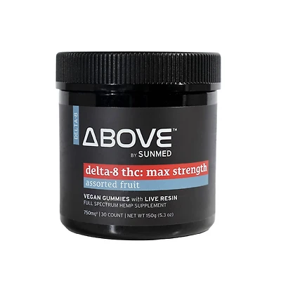 Above Delta-8 Live Resin Gummies