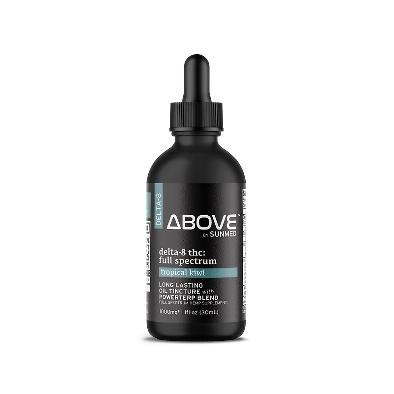 Above Delta-8 Full Spectrum CBD Hemp Oil Tincture