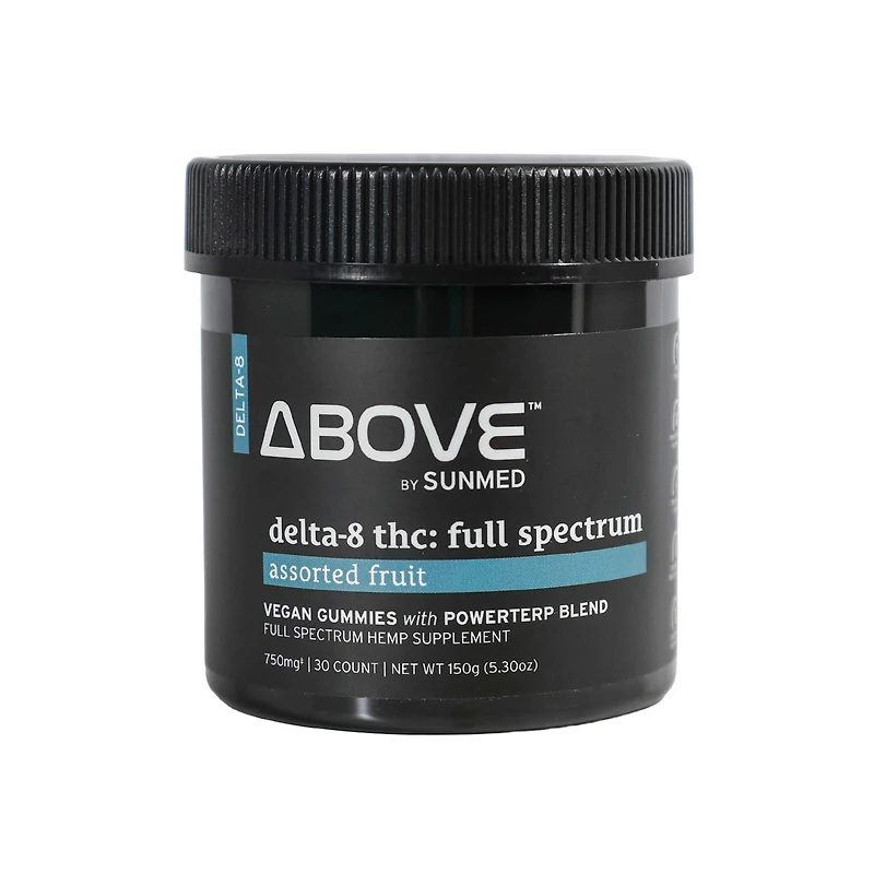 Above Delta-8 Full Spectrum Blend Gummies
