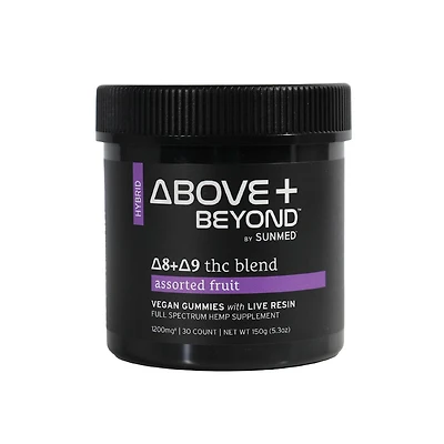 Above + Beyond Live Resin CBD Gummies