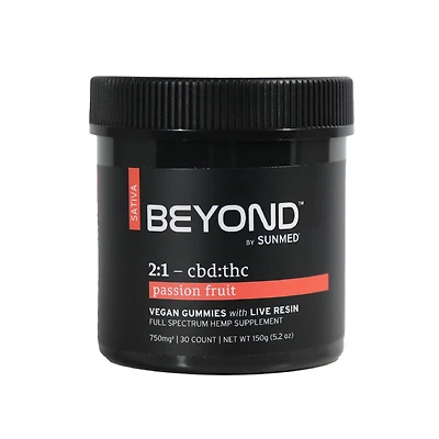 Beyond 2:1 Sativa Live Resin Gummies