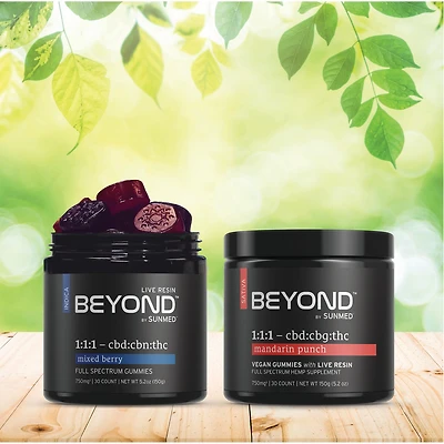 BEYOND Sativa + Indica Gummies Bundle
