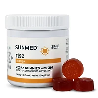 Broad Spectrum Rise CBG Gummies