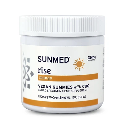 Broad Spectrum Rise CBG Gummies