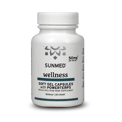 Broad Spectrum CBD Soft Gel Capsules