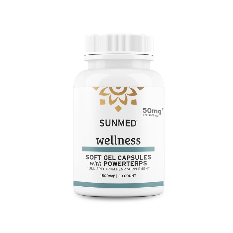 Full Spectrum CBD Soft Gel Capsules