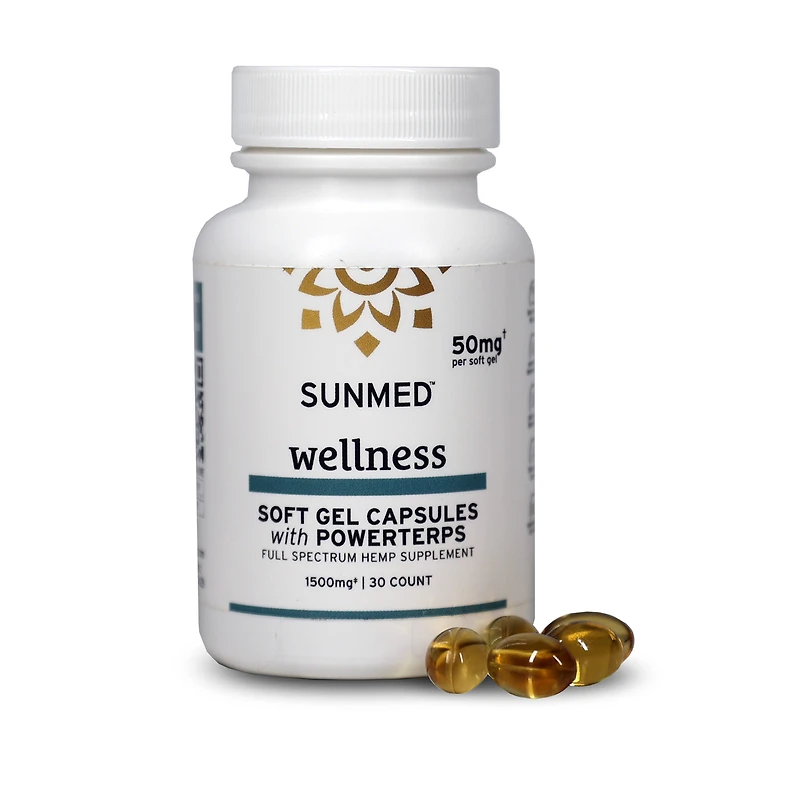 Full Spectrum CBD Soft Gel Capsules
