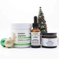 Full Spectrum Anytime Gummies + Neuro Water Soluble + Topical Cream Bundle