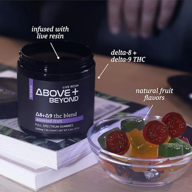 Above + Beyond Live Resin CBD Gummies