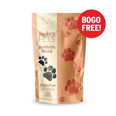 Broad Spectrum Probiotic CBD Pet Chews