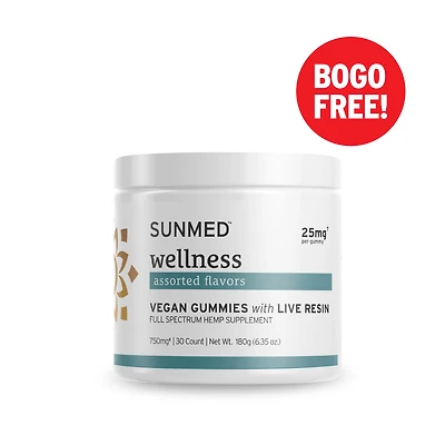 Full Spectrum Vegan Wellness CBD Gummies