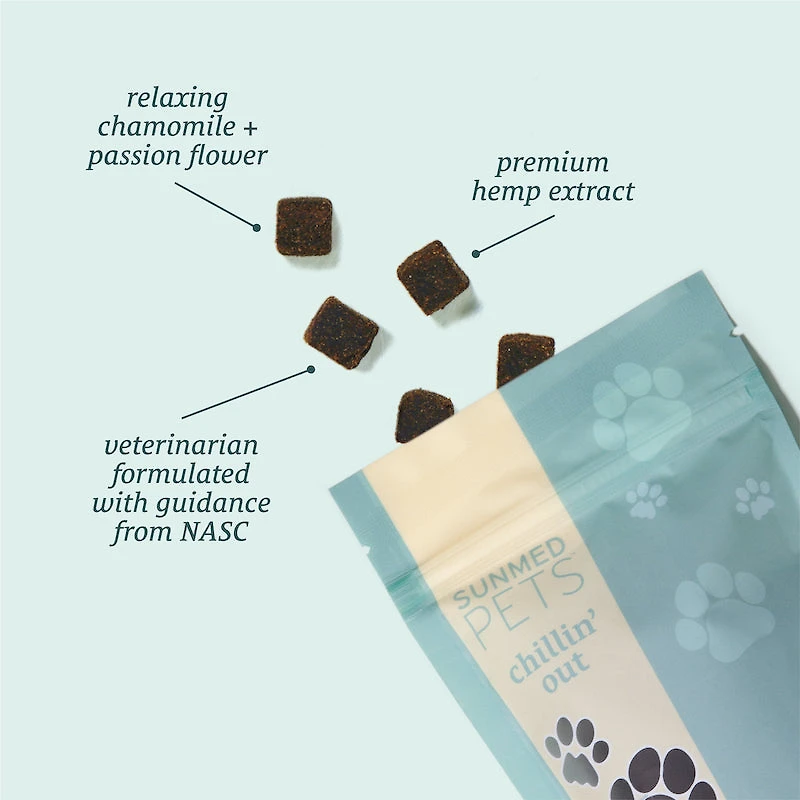 Broad Spectrum Chillin’ Out CBD Pet Chews