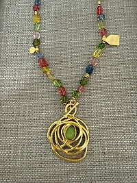 A stone necklace