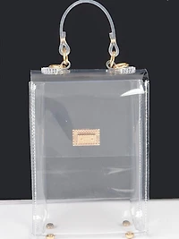 Hd clear bags  with handle