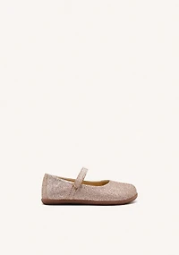 Gioseppo Lempster rose gold ballerina