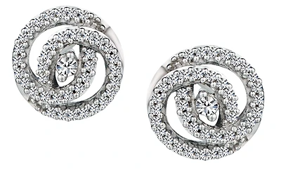 .15 Carat of Diamonds Stud Earrings, 10kt White Gold.....................NOW