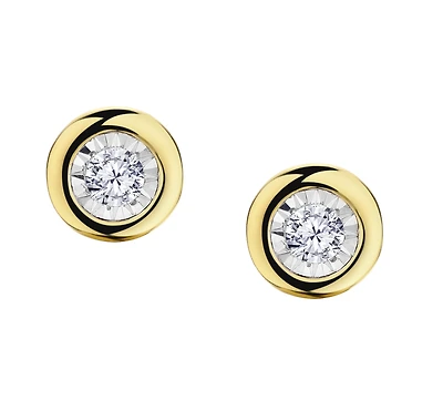 07 Carat of Lab Grown Diamonds Stud Earrings
