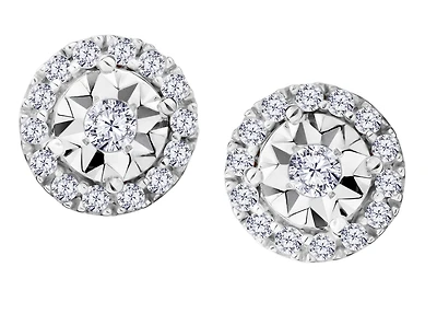 .20 Carat of Lab Grown Diamonds "Miracle" Earrings, 10kt White Gold.....................NOW