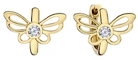 .10 Carat of Lab Grown Diamonds "Butterfly" Earrings, 10kt Yellow Gold.....................NOW
