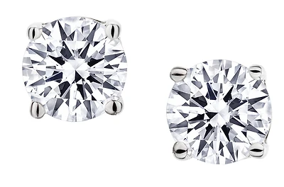Carat of Lab Grown Diamonds Stud Earrings