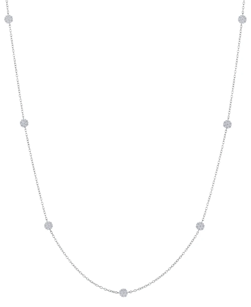 .50 Carat of Diamond Necklace, 14kt White Gold.....................NOW