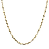 3.00 Carat of Lab Grown Diamonds Necklace, 10kt Yellow Gold.....................NOW