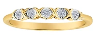 .08 Carat of Diamonds "Miracle" Ring, 10kt Two Tone.....................NOW