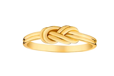"Love Knot" Ring, 10kt Yellow Gold.....................NOW
