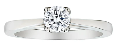 .51 Carat of Lab Grown Diamond Solitaire Engagement Ring, 10kt White Gold.....................NOW