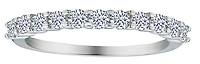 .50 Carat of Lab Grown Diamonds Band, 10kt White Gold.....................NOW