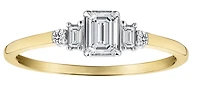 .40 Carat of Lab Grown Diamonds Engagement Ring, 10kt Two Tone.....................NOW