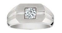 .52 Carat of Lab Grown Diamond Men's Ring, 10kt White Gold.....................NOW