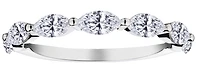1.00 Carat of Lab Grown Diamonds Marquise Band, 14kt White Gold.....................NOW