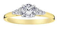 .62+ Carat Of Lab Grown Diamonds Ring, 10kt Yellow Gold.....................NOW
