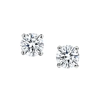 Carat of Diamonds Stud Earrings