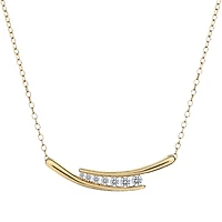 .20 Carat of Diamonds "Together" Necklace,  10kt Yellow Gold.....................NOW
