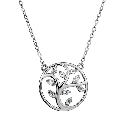 .10 Carat of Diamonds "Tree of Life" Necklace,  10kt White Gold…...................NOW