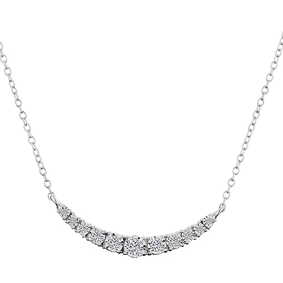 .33 Carat of Diamonds Necklace, 10kt White Gold…...................NOW