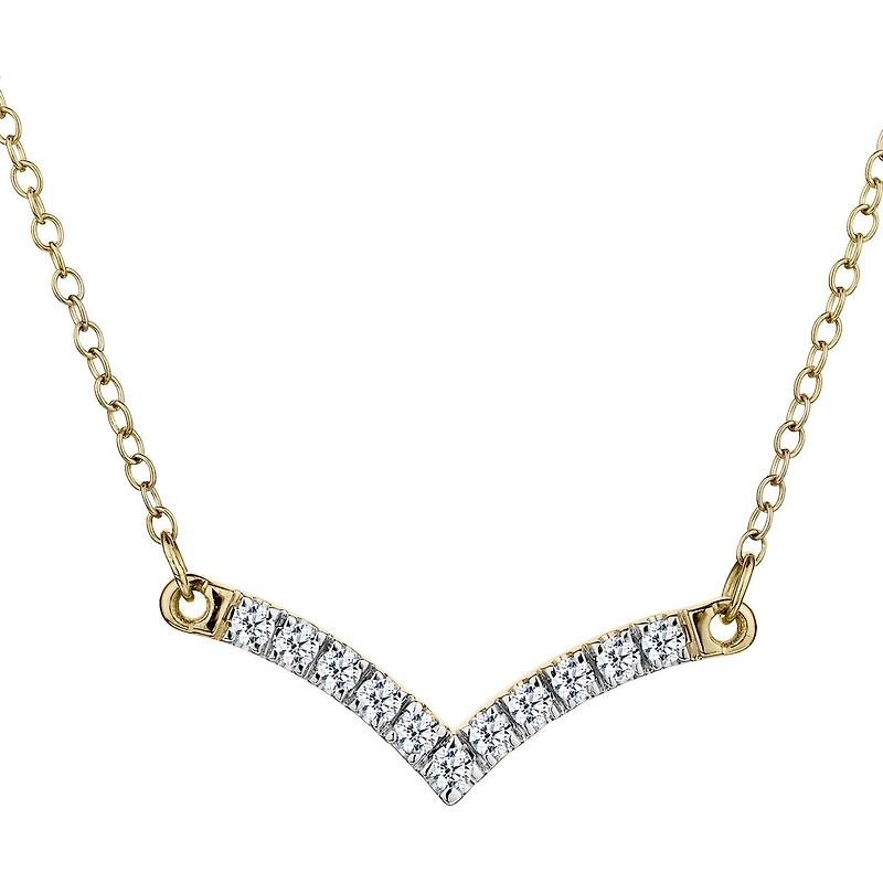 .20 CARAT DIAMOND "VENUS" NECKLACE, 10kt YELLOW GOLD.....................NOW