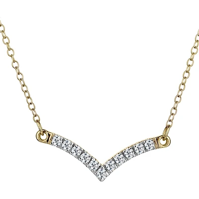 .20 CARAT DIAMOND "VENUS" NECKLACE, 10kt YELLOW GOLD.....................NOW